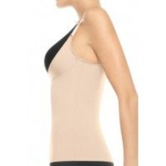 Spanx Slimplicity Open-Bust Boost Camisole Nude Beige Womens Medium - Picture 4 of 8
